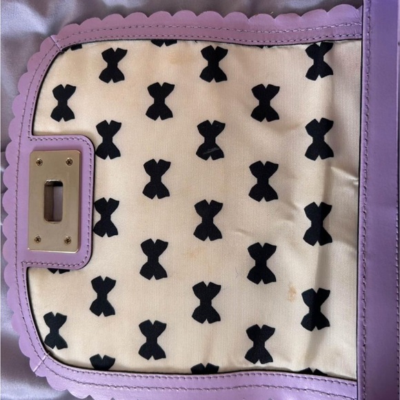Kate Spade Seth Scalloped Lilac Crossbody - Picture 3 of 6